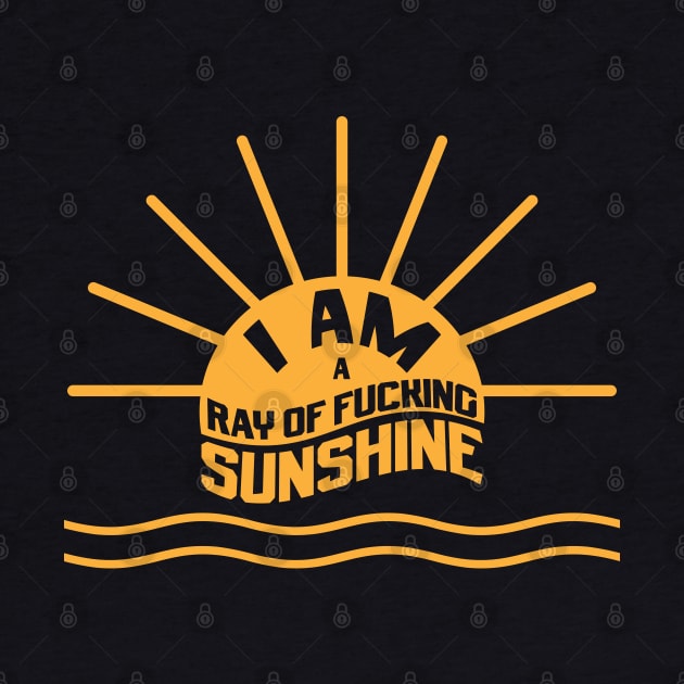 I am a ray of fucking sunshine by MZeeDesigns